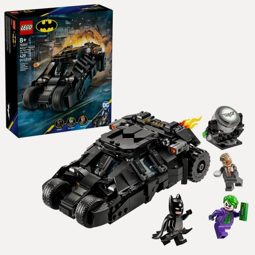 Изображение товара Конструктор LEGO DC Тумблер Бэтмэна против двуликого и джокера 76303, 429 деталей, от 8 лет