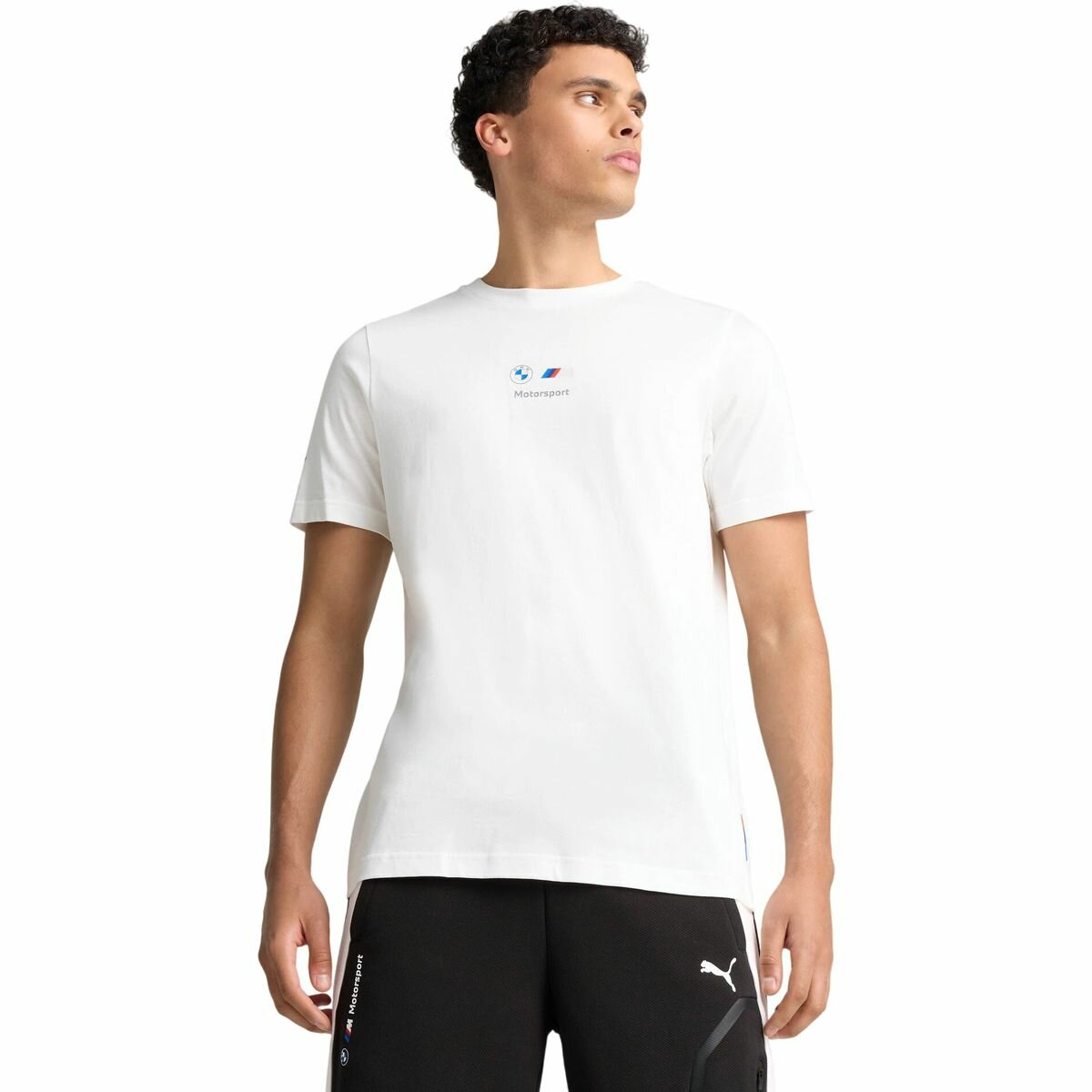Футболка PUMA BMW MMS CAR GRAPHIC TEE 2, размер XL, белый,