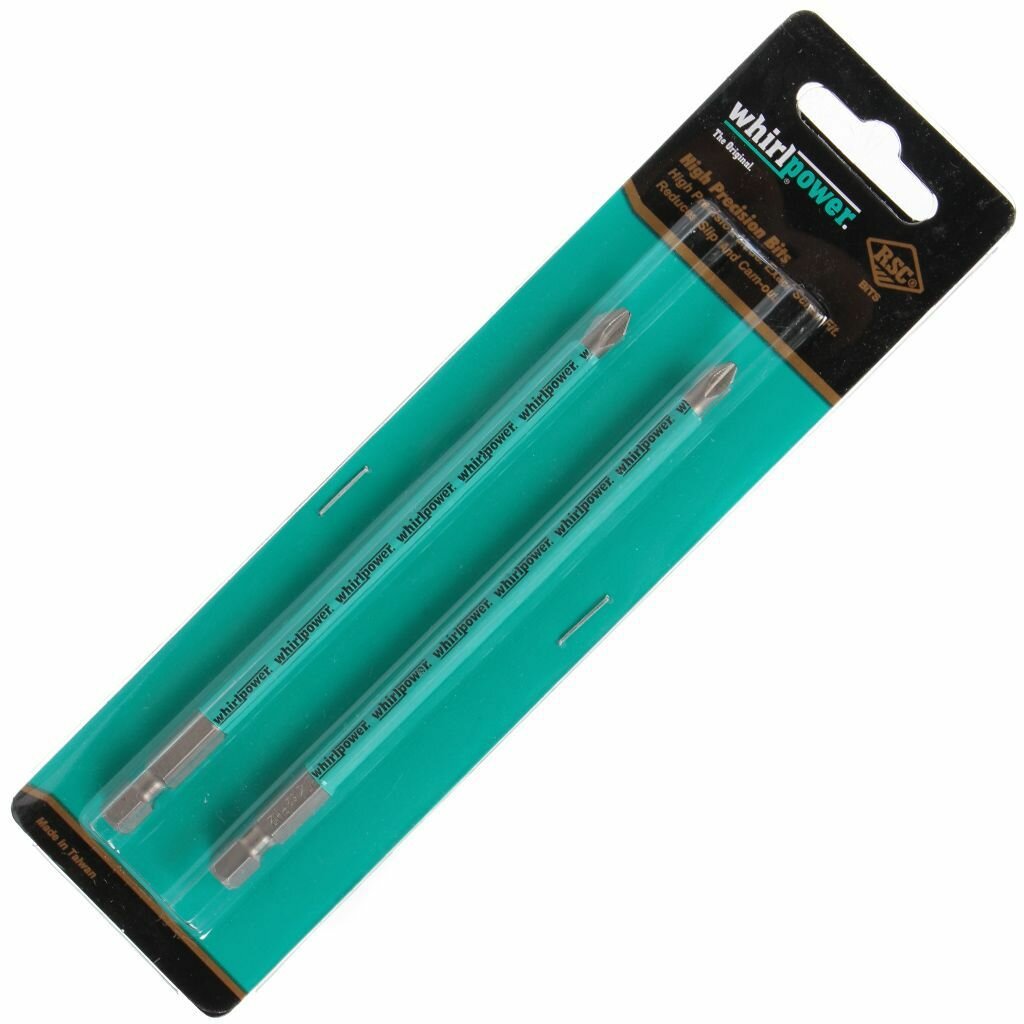 Набор бит для больших нагрузок Whirlpower Ph2 127 мм 2 шт блистер