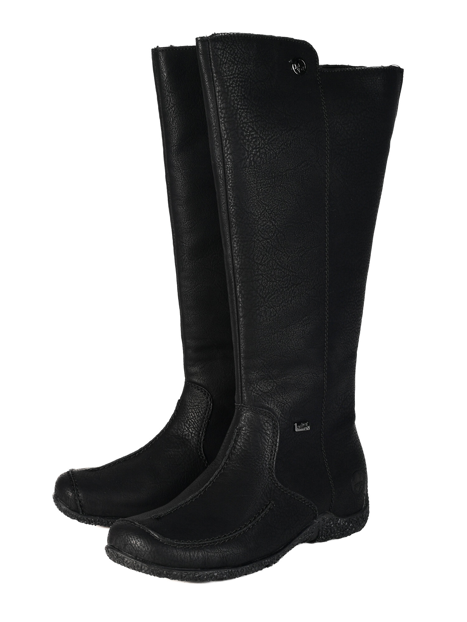 Сапоги Rieker, полнота 6 (RU)/ на среднюю стопу, размер 39, черный