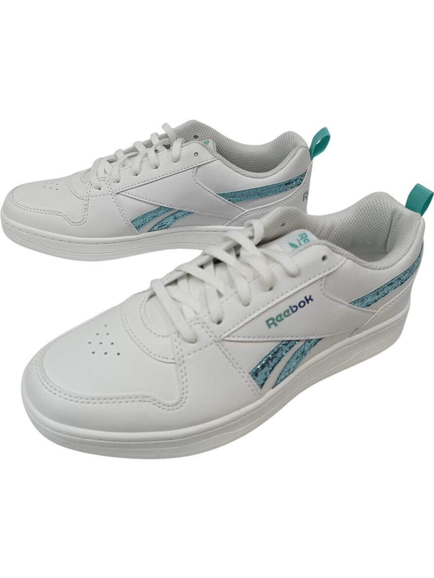 Кеды Reebok Royal Prime 2.0 K, размер 5 US, белый/голубой — фото 1