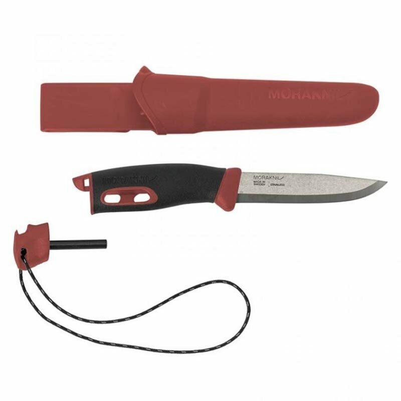 Morakniv Нож Morakniv Companion Spark, нержавеющая сталь (Красный)