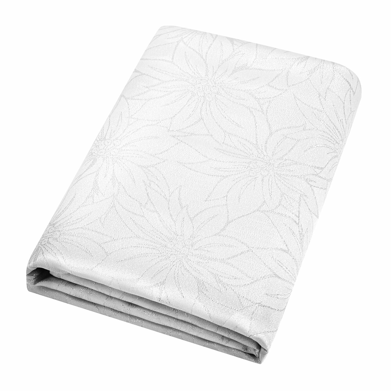 фото Скатерть новогодняя тканевая Lily 160x220 см