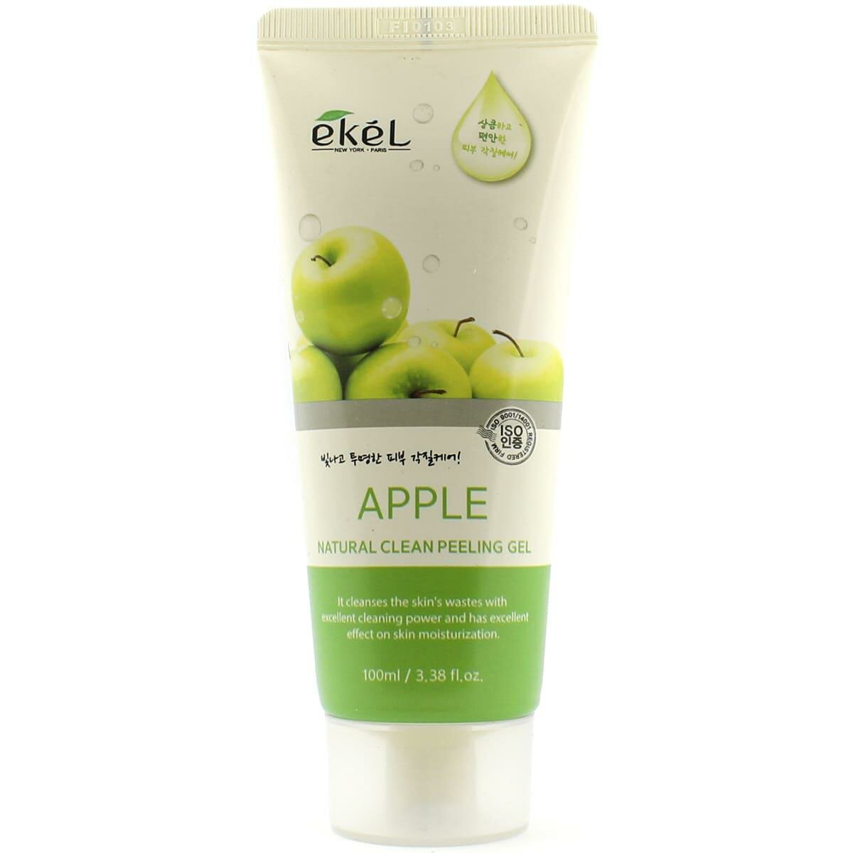 Пилинг-скатка с экстрактом зеленого яблока Natural clean peeling gel apple Ekel/Екель 180мл EZEKIEL COSMETIC Co.,Ltd - фото №15