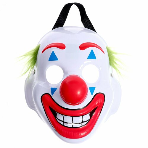 маска карнавальная для праздника вечеринки клоун джек Карнавальная маска Клоун