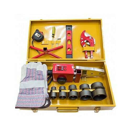 Аппарат для сварки пластика 1500 Вт 20-63 мм металл кейс STI СА-004-63М 529900₽