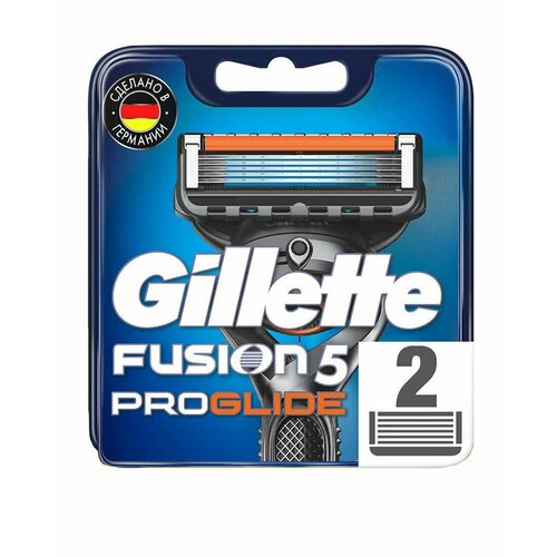 Набор из двух сменных кассет к бритве Gillette Fusion Proglide 5 набор из двух сменных кассет к бритве gillette skinguard sensitive 2