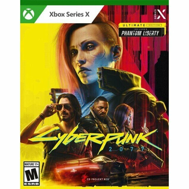 Игра Cyberpunk 2077: Ultimate Edition (Xbox Series X русские субтитры)