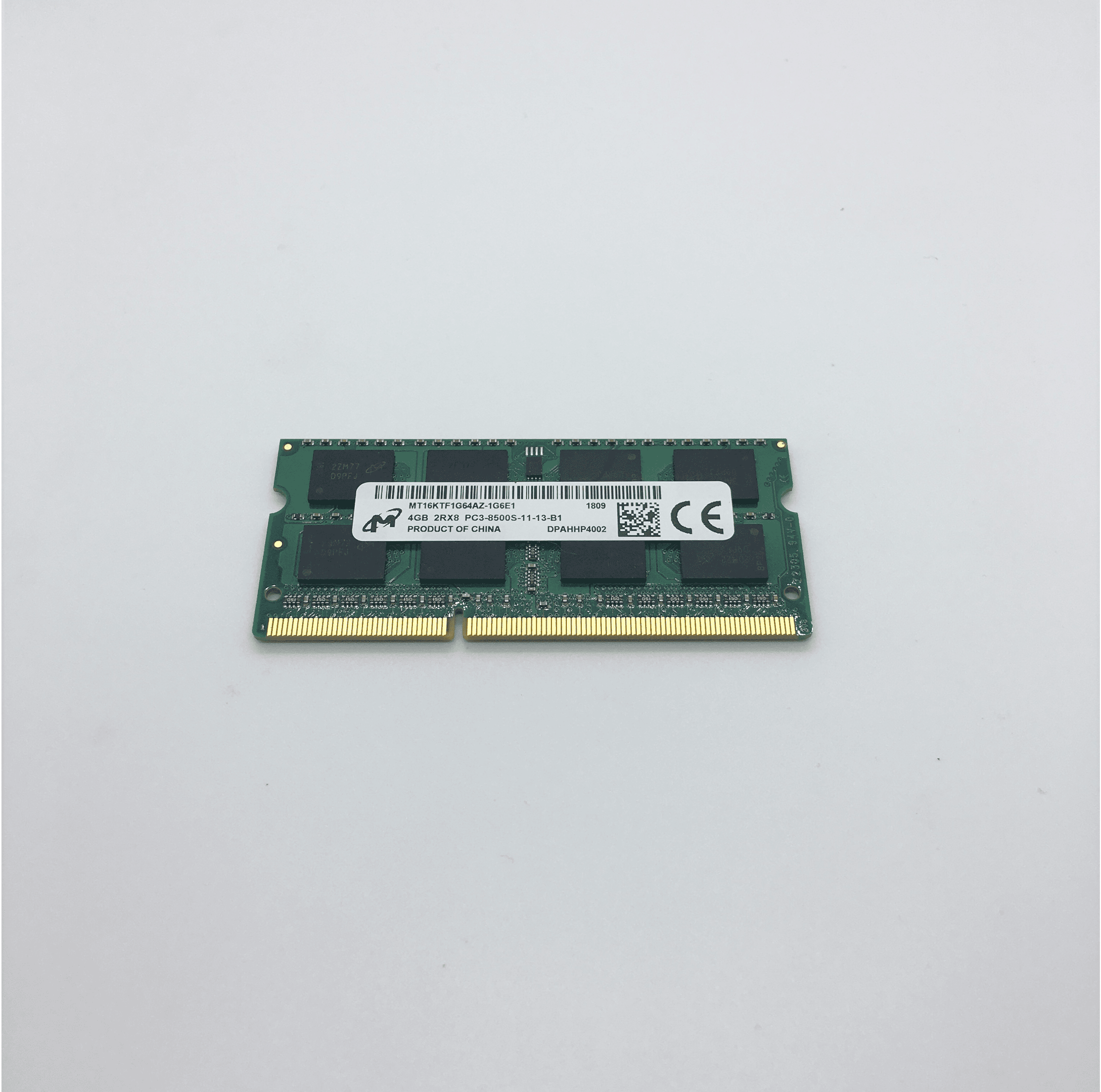 Оперативная память Micron DDR3 4Gb 1066 Mhz So-Dimm PC3-8500 для ноутбука