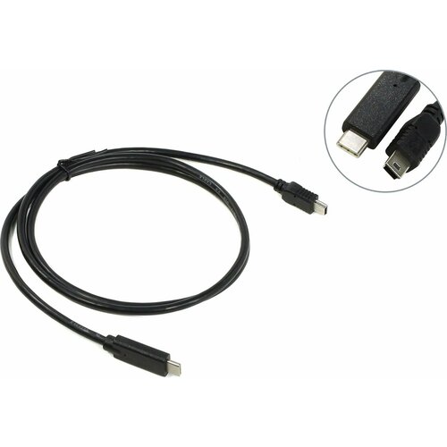 Кабель «B&P» USB TYPE-C 2.0 M --> mini-B 5P 1м