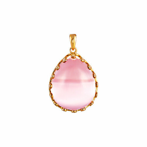 фото Подвеска element47, серебро, 925 проба, кошачий глаз синтетический