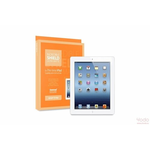 Набор защитных пленок SGP Incredible Shield для New iPad 3/iPad2 Матовая