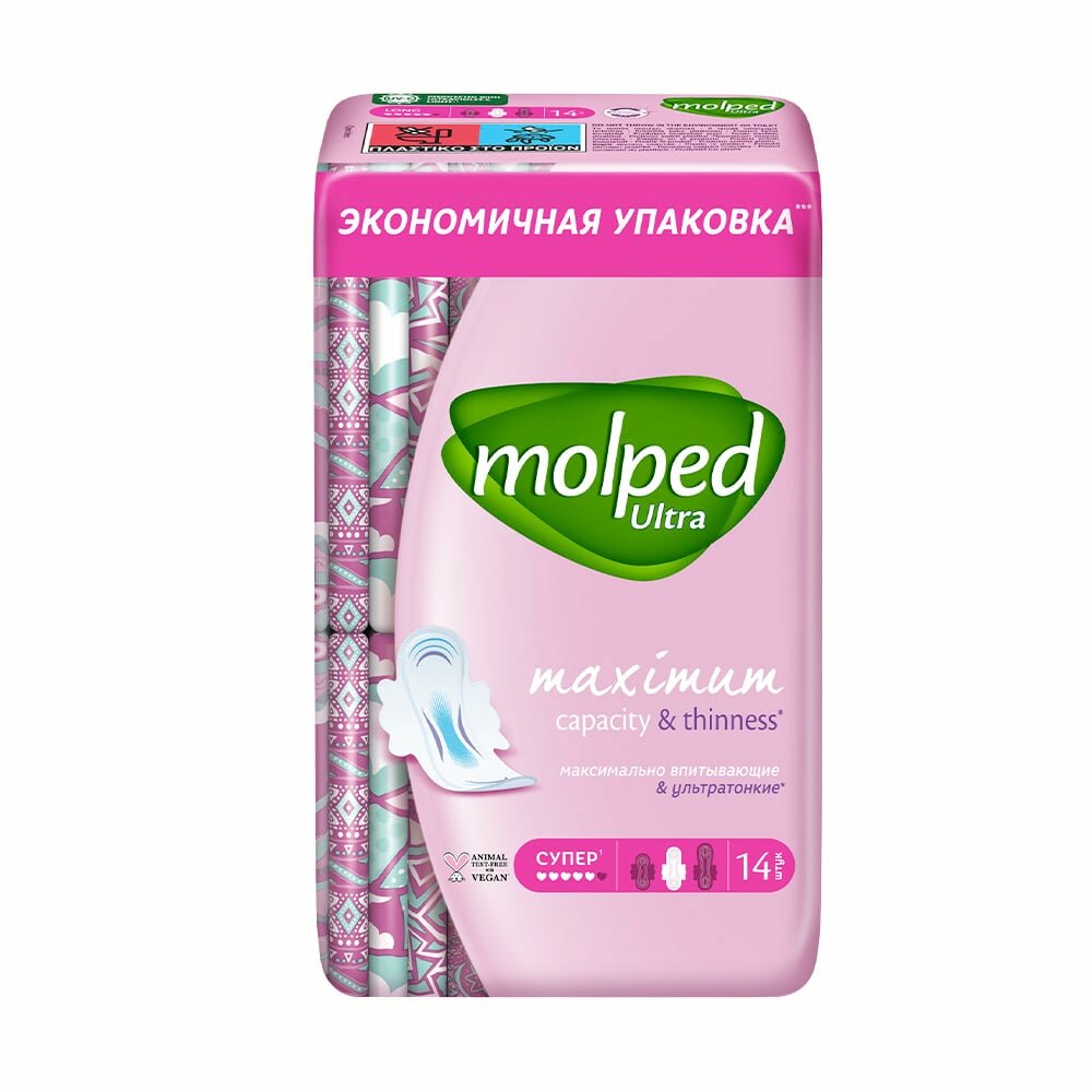 Прокладки, Molped, 14 шт.