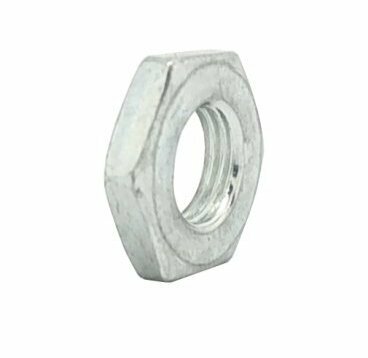 Контргайка оси для втулки велосипеда TI-627G(2340-E) Cr-Mo под 3/8", серебристая