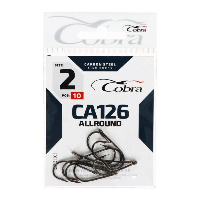 Крючки Cobra ALLROUND серия CA126 № 2 10 