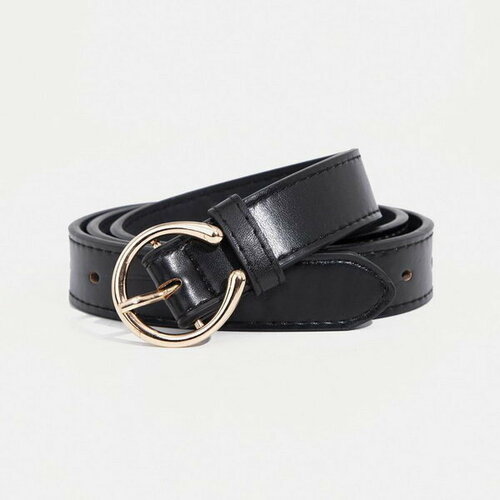 фото Ремень сима-ленд, размер 100, черный сима-лэнд