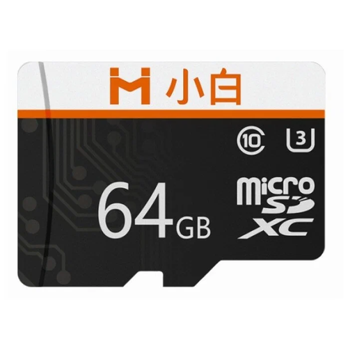 Карта памяти Xiaobai Micro SD Memory Card 64GB (Black/Черный)