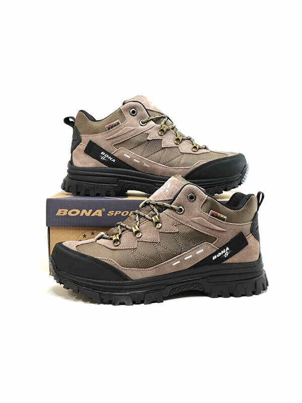 Ботинки берцы Bona Ботинки утепленные Bona оригинальные треккинговые, размер 44, коричневый