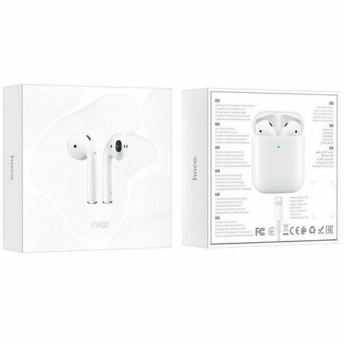 Беспроводные наушники Hoco EW02 с микрофономTWS Наушники Bluetooth 50 для смартфона для iPhone AndroidГарнитура 105900₽