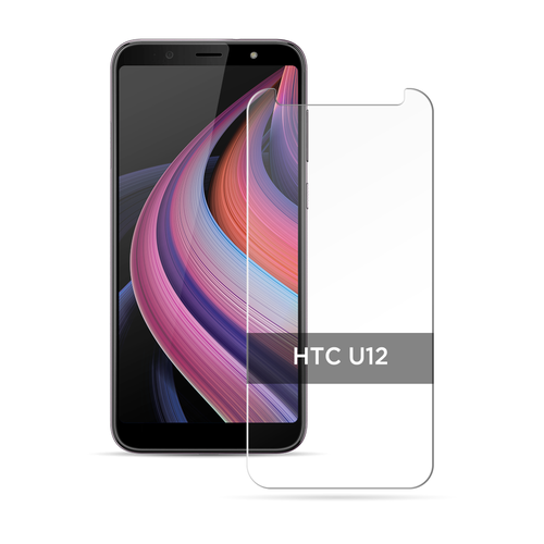 Противоударное защитное стекло на HTC U12 / Эйчтиси U12 без рамки