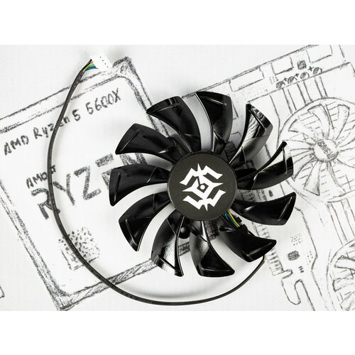 Вентилятор для видеокарты ZOTAC GeForce RTX 3060 TI 3070 3080 3090 X-GAMING OC 65800₽