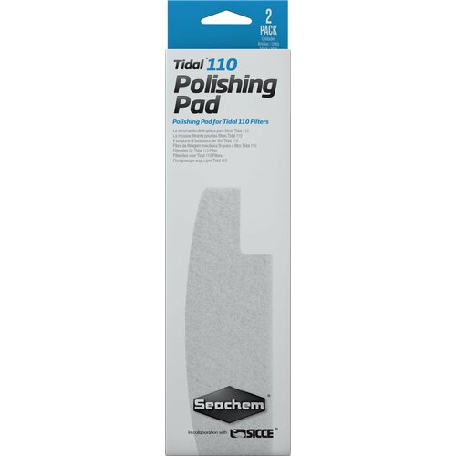 Синтепон Seachem Polishing Pad для рюкзачного фильтра Tidal 110, 2 шт