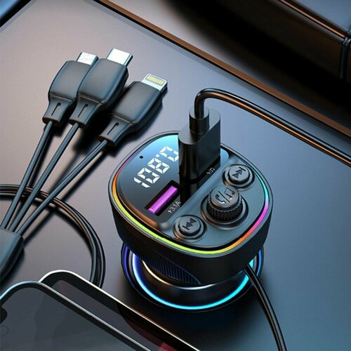 Автомобильное зарядное устройство Good Ideas: переходник USB, Type-C для телефона, разветвитель в прикуриватель, громкая связь, bluetooth адаптер