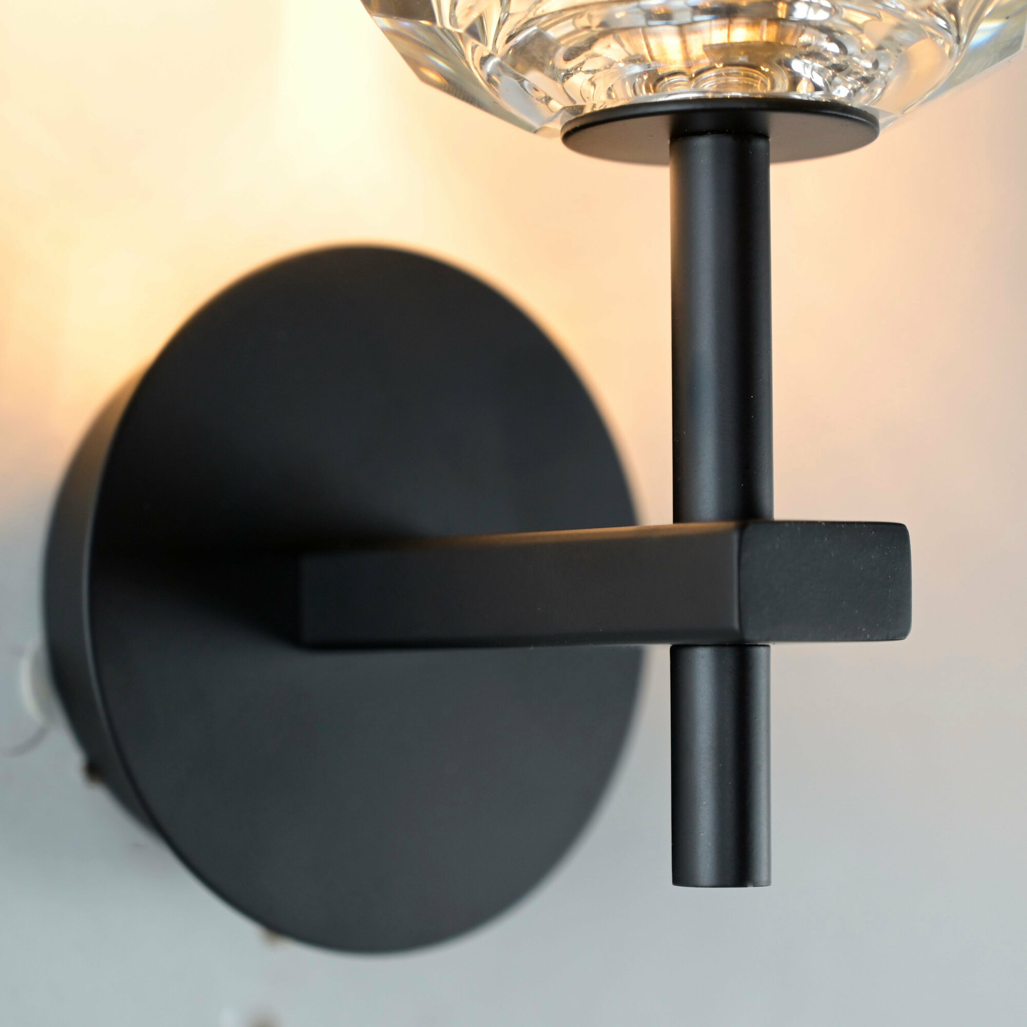 Бра RH Boule de Cristal Single Sconce Black