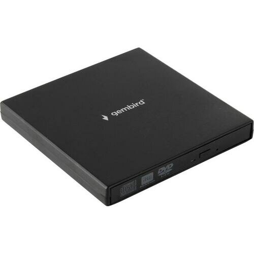 Привод DVD±RW DVD RAM Gembird DVD-USB-02 Black