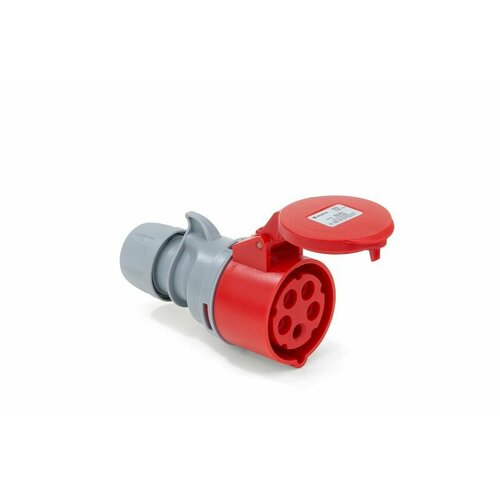 Розетка cee 5КОНТ 16A 400V ELMO розетка наст комб 16a 250 400v