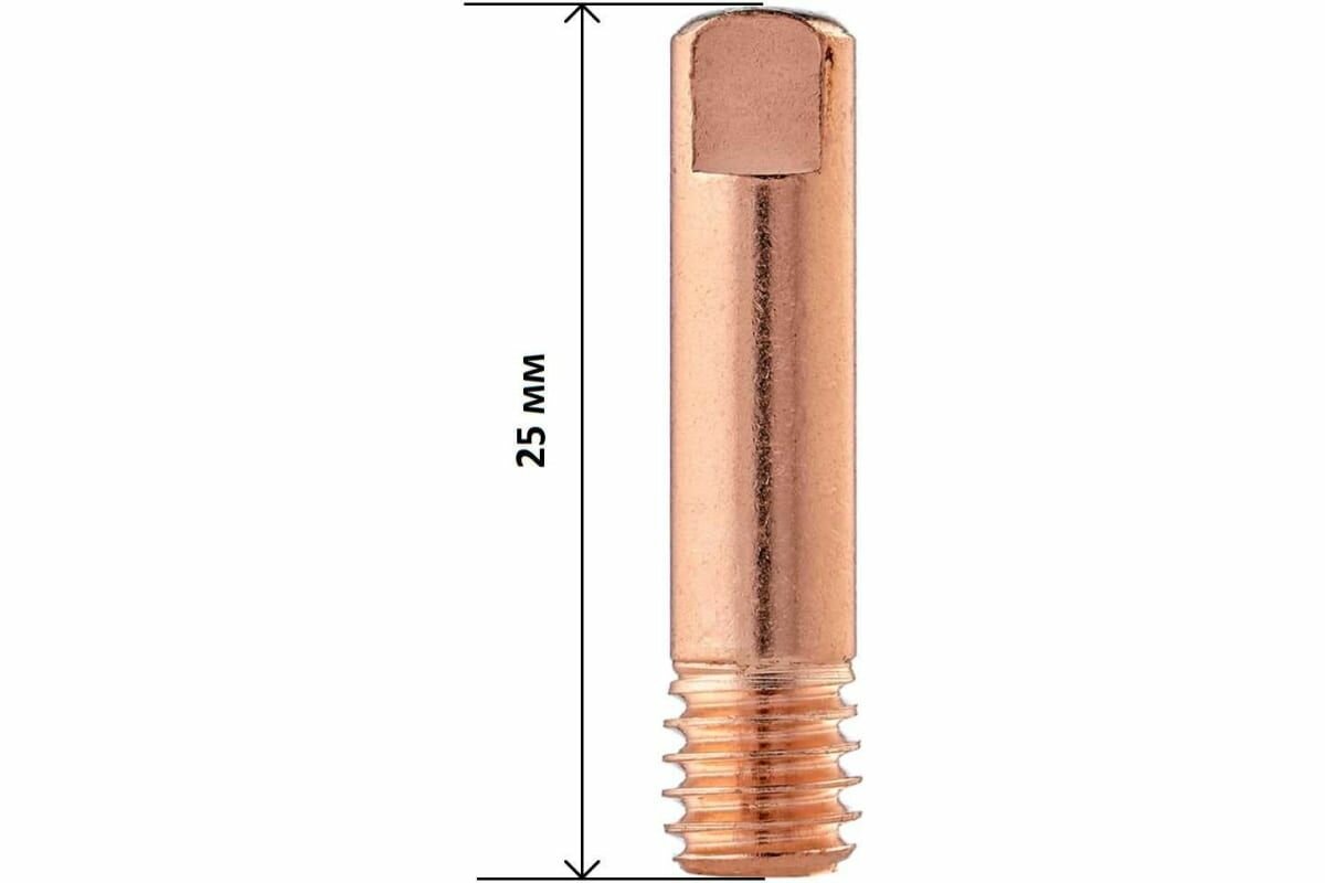 Наконечник сварочный прямой М6 d12мм (MS) ICU0003-12 10 