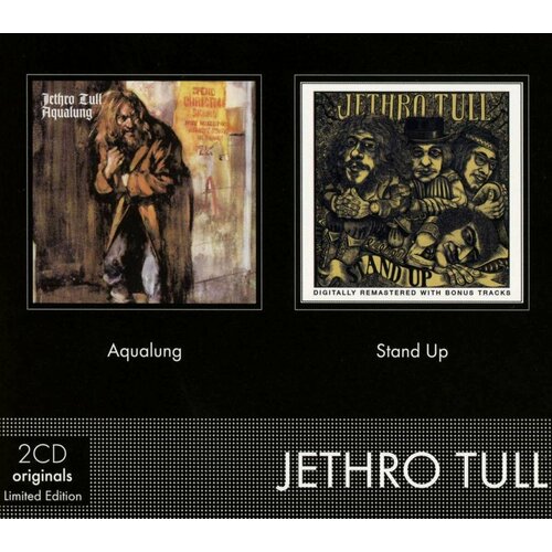 Audio CD Jethro Tull - Aqualung/Stand Up (Limited Edition) (2 CD) new fashion 925 sterling silver band rings for women 9 colors size 6 7 8 9 10 shiny square cubic zirconia crystal inlaid