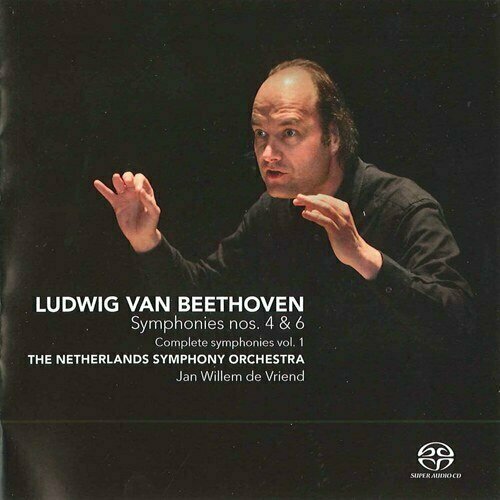 AUDIO CD BEETHOVEN L van Symphonies Vol 1 Netherlands Symphony de Vriend - Nos 4 and 6 6149₽