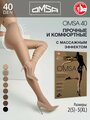 Колготки Omsa Caramello, 40 den, размер 4, коричневый