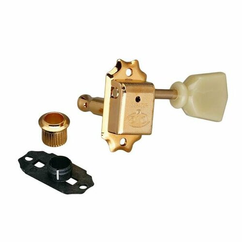 Колки для электрогитары Gotoh SD510-SL-G (L3+R3) Gold колки для акустической и электрогитары gotoh sgv510z a20 c l3 r3