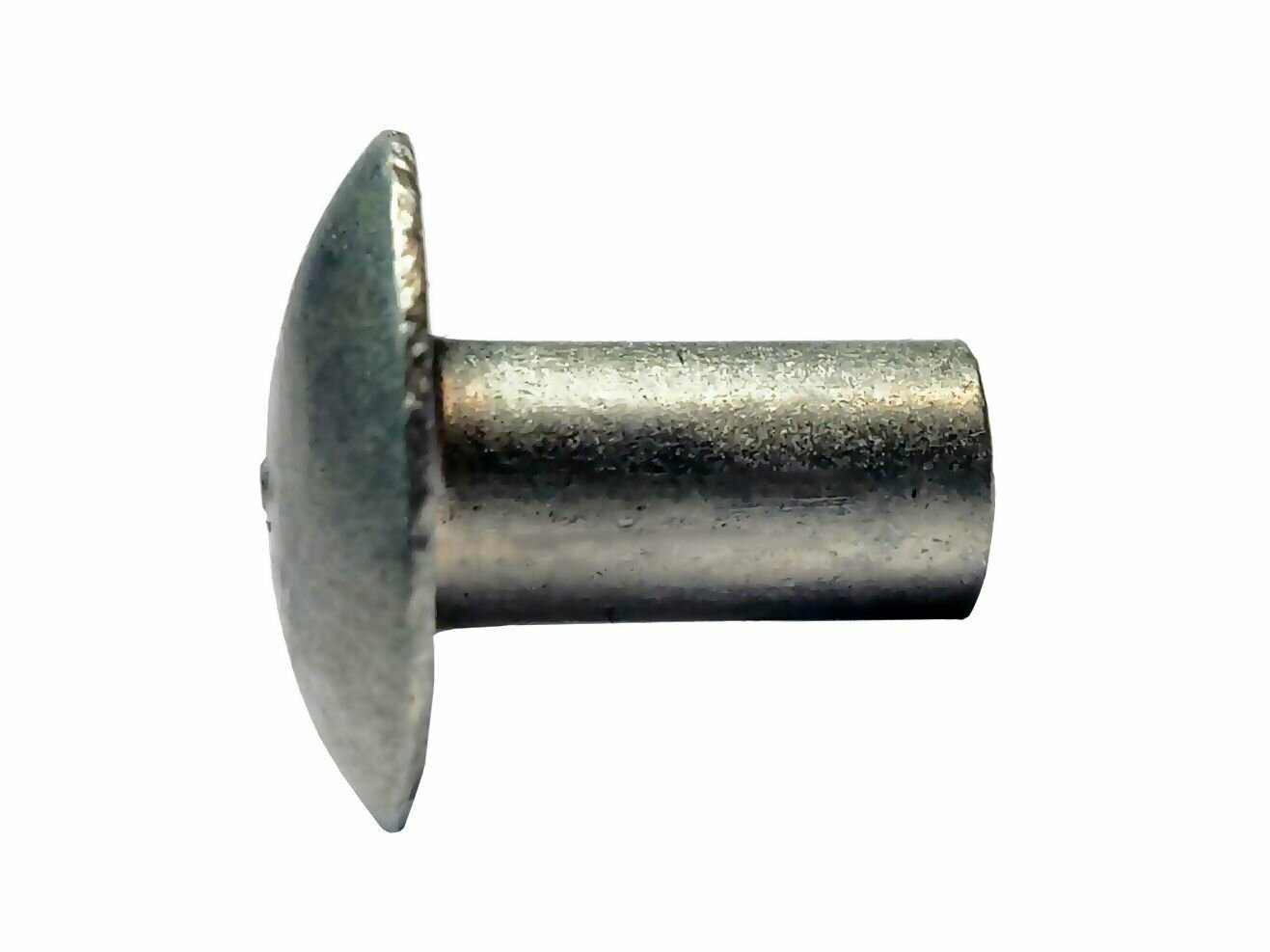 Заклепка под молоток полукруглая 4*10 алюминиевая ГОСТ 10299-80 (DIN 660), 500 шт