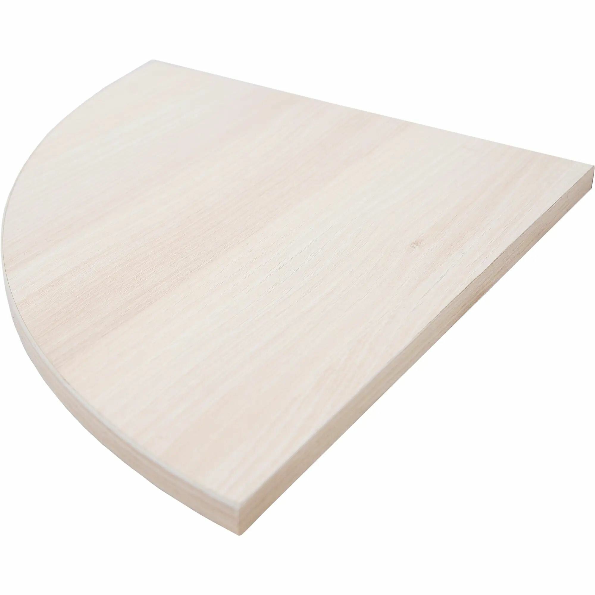 фото Полка мебельная угловая 35x35x1.6 см ЛДСП цвет акация светлая