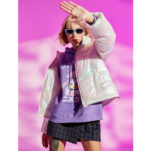 фото Куртка koton, размер 36, белый