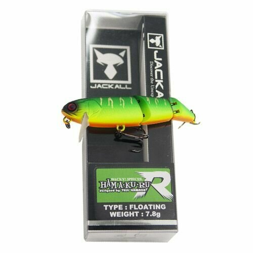 фото Воблер jackall hama-ku-ru r 75f 7.8g цвет mat tiger