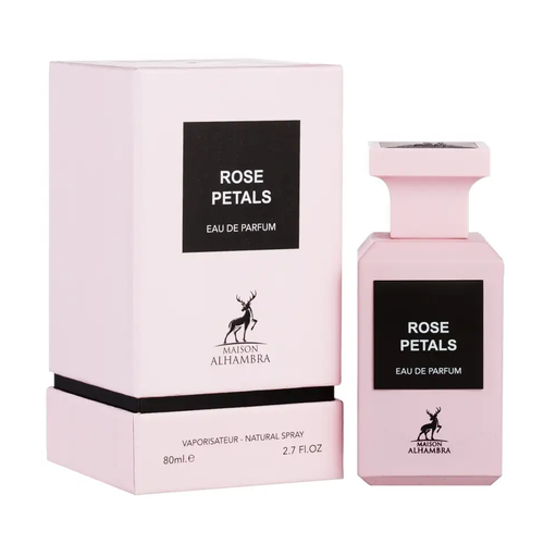 Lattafa unisex (maison Alhambra) Rose Petals Туалетные духи 80 мл.