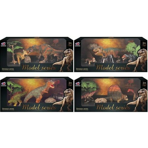Набор динозавров (5 предметов) в коробке