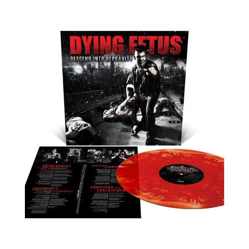 Dying Fetus - Descend Into Depravity, 1xLP, SPLATTER LP