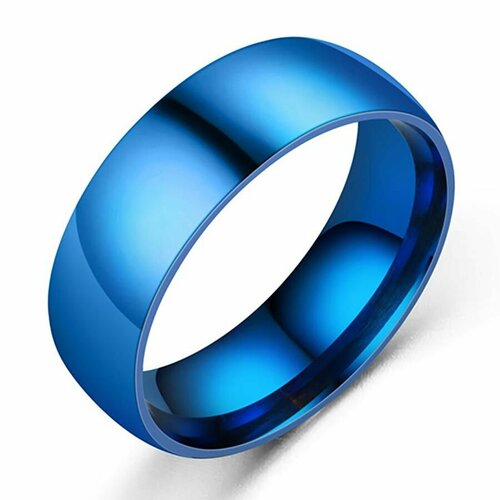Кольцо помолвочное TASYAS, размер 17, синий кольцо помолвочное tasyas размер 17 серебряный