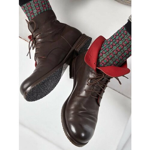 фото Ботинки clabry, размер 39, коричневый