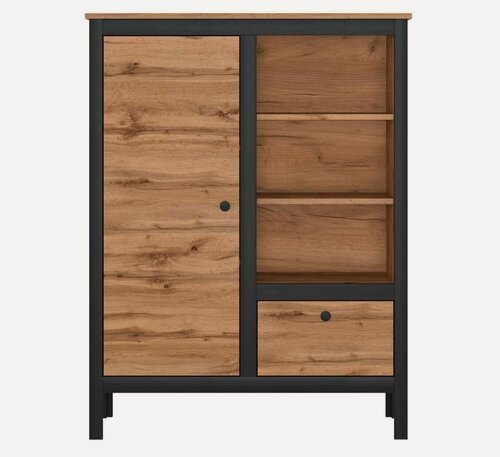 Изображение товара Тумба Black Red White Лофт / Loft REG1D1S/90, 92х38.5х120.5 см