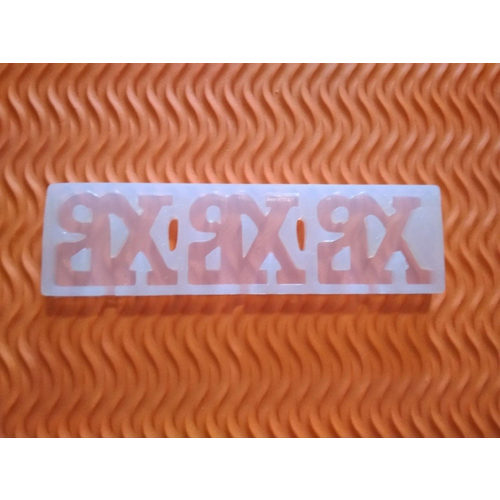 Молд для леденцов ХВ 4,5*3,5 см