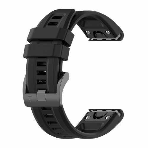 ремешок для часов quickstrap 26мм garmin fenix розовый Силиконовый ремешок QuickStrap для Garmin Fenix 7X, 6X, Fenix 5X, Quatix 6X, D2, Descent, Enduro. 26 мм/ ремешок для гармин феникс 7Х 6Х 5Х