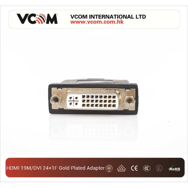 Переходник HDMI M - DVI F VCOM Telecom VAD7819 - фото №10