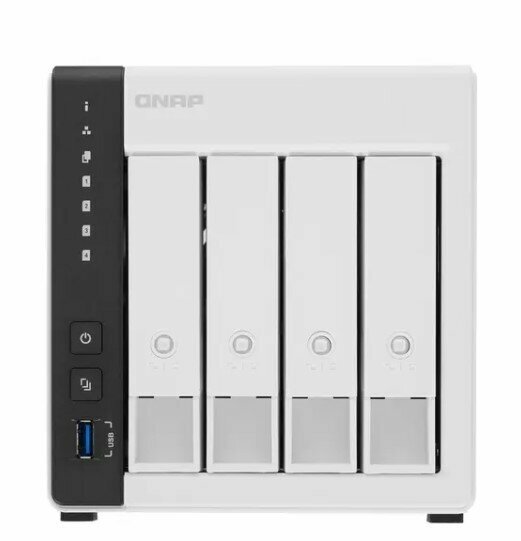 Сетевое хранилище NAS QNAP D4 (Rev C)