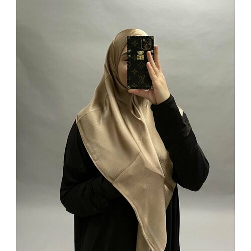 фото Шарф , универсальный, бежевый wampoidet